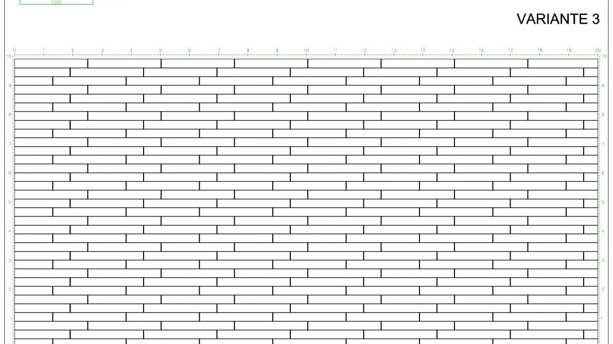 Fasadpanel.X läggningsschema 3